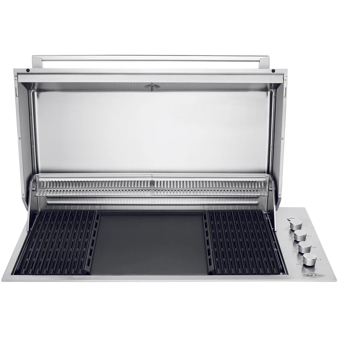 BeefEater Harmony 6 Burner ODK Proline, Side Burner & Double Fridge Pack c/w Proline Roaster, Side Burner & Fridge (BOKP61WGBSH158 5060569417874)