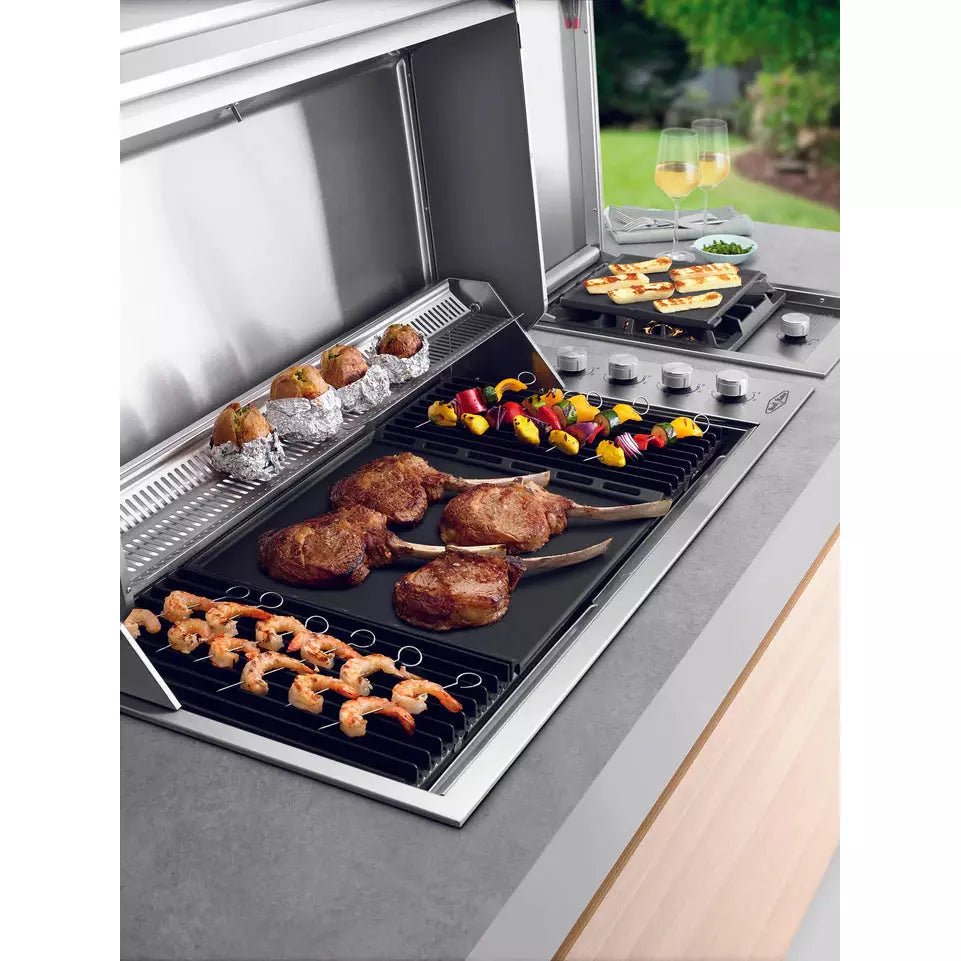 BeefEater Proline Series 6 Burner BBQ c/w Roasting Hood - 30 mbar (BSH158SAEUGB 5060569414033)