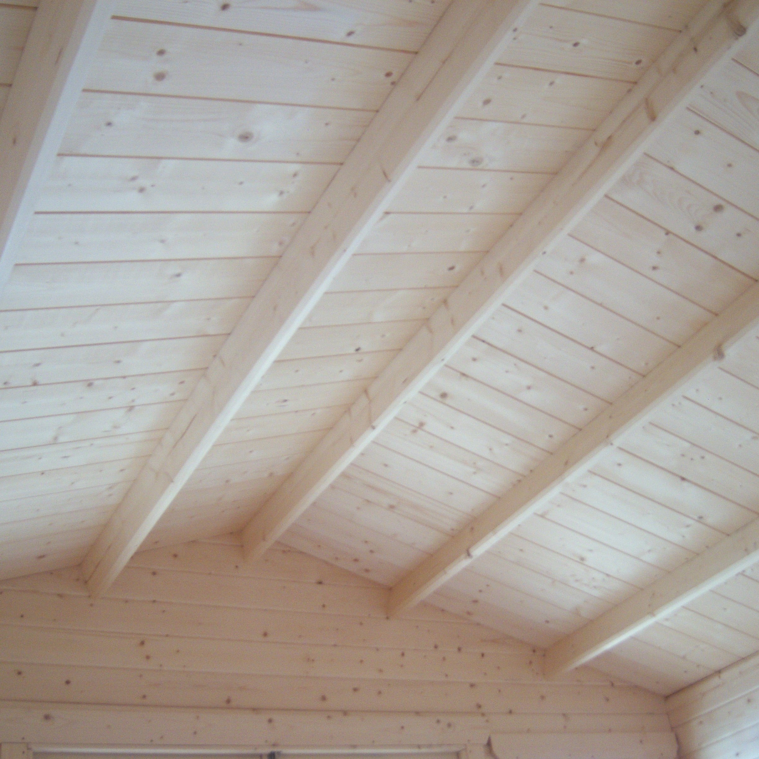 Shire Grizedale 28mm Corner Log Cabin (12x08)