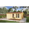 Eurowood (Eurovudas) Rose Log Cabin 6x4m (20x13), 44mm - Outside Store