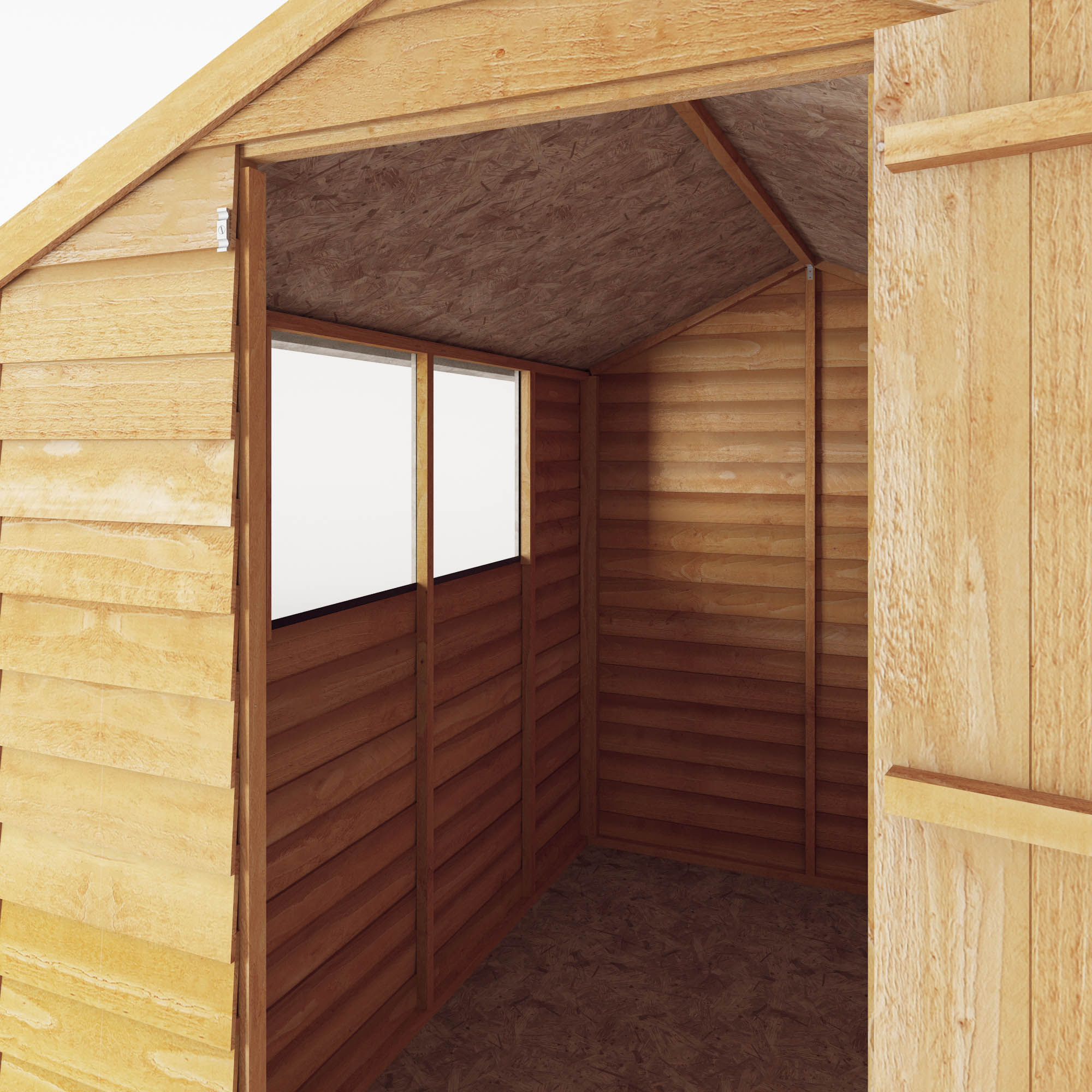 Mercia Overlap Apex Shed (7x5) (SI-001-001-0002 - EAN 5029442075105)