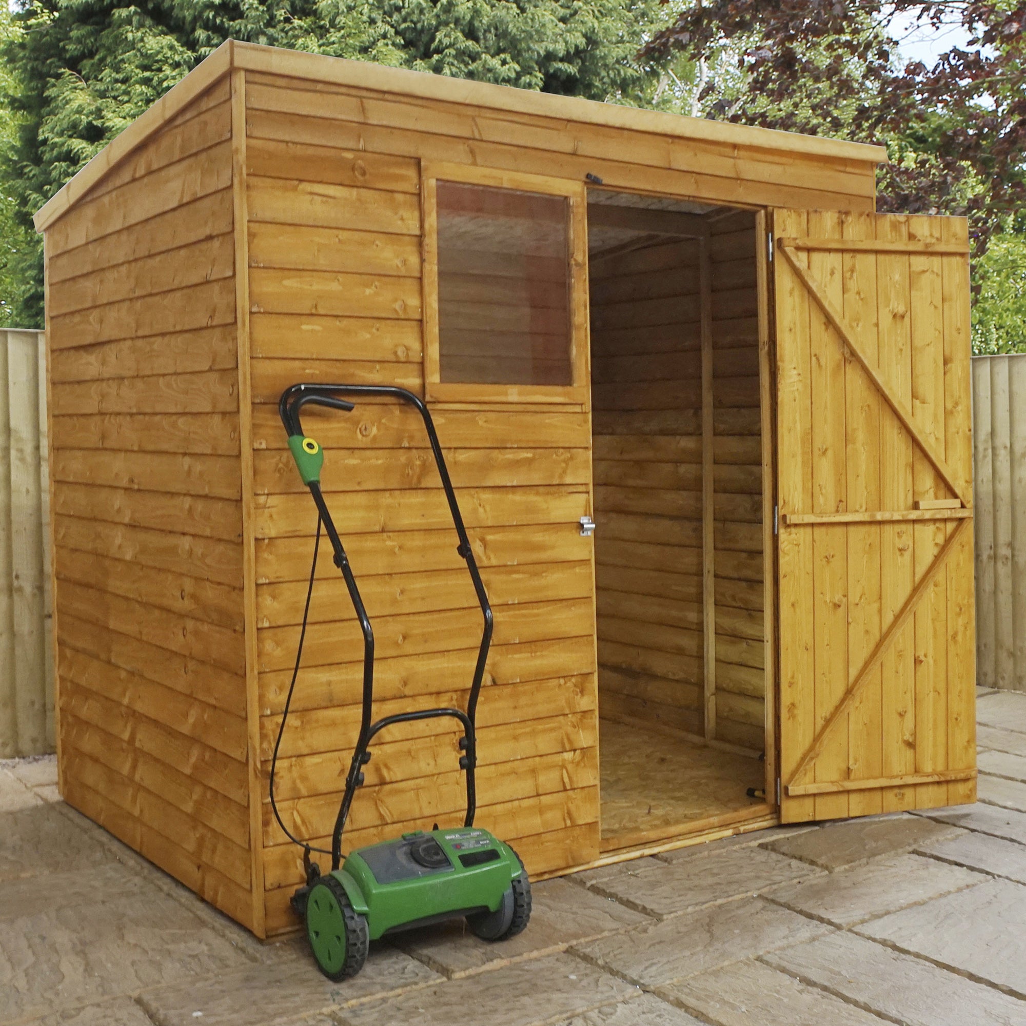 Mercia Overlap Pent Shed (7x5) (SI-001-001-0008 - EAN 5029442075143)