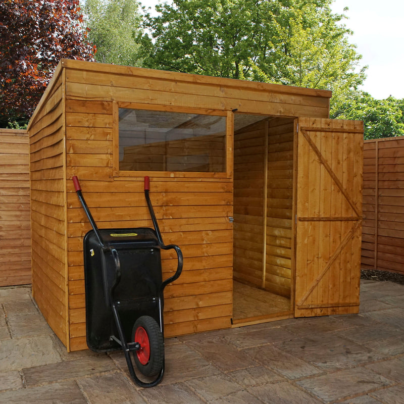 Mercia Overlap Pent Shed (8x6) (SI-001-001-0009 - EAN 5029442075150)