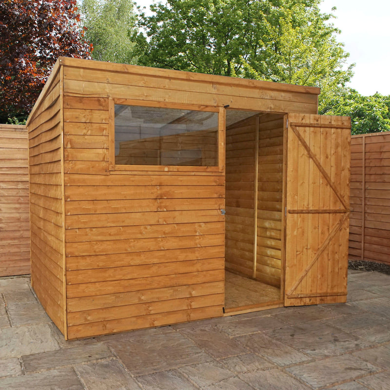 Mercia Overlap Pent Shed (8x6) (SI-001-001-0009 - EAN 5029442075150)