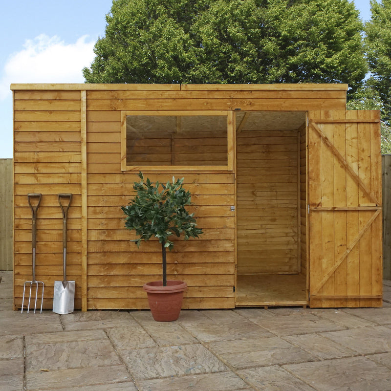 Mercia Overlap Pent Shed (10x6) (SI-001-001-0010 - EAN 5029442075167)