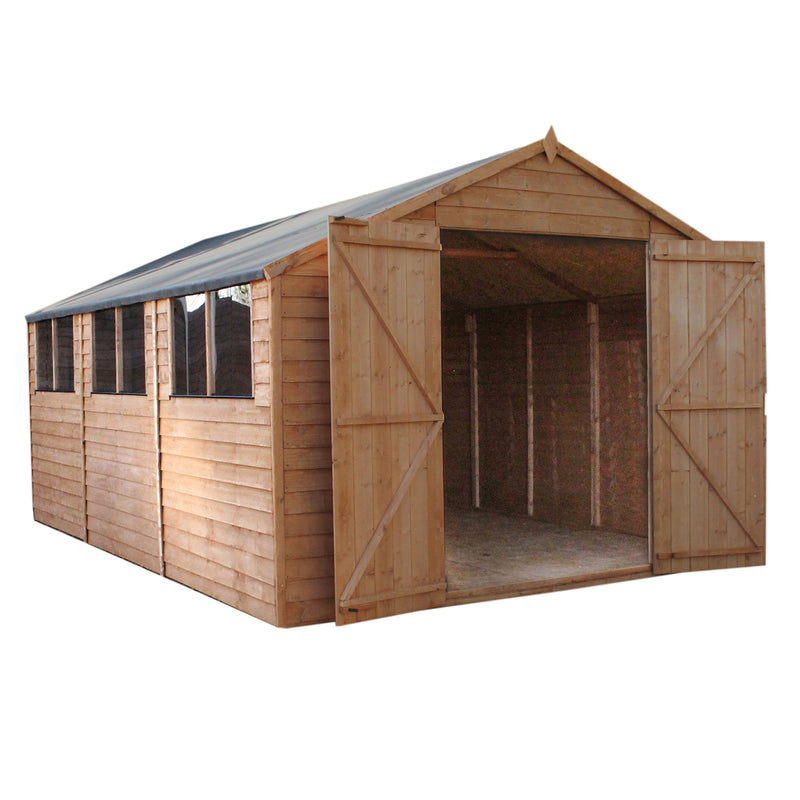 Mercia Overlap Apex Shed (15x10) (SI-001-001-0015 - EAN 5029442075198)