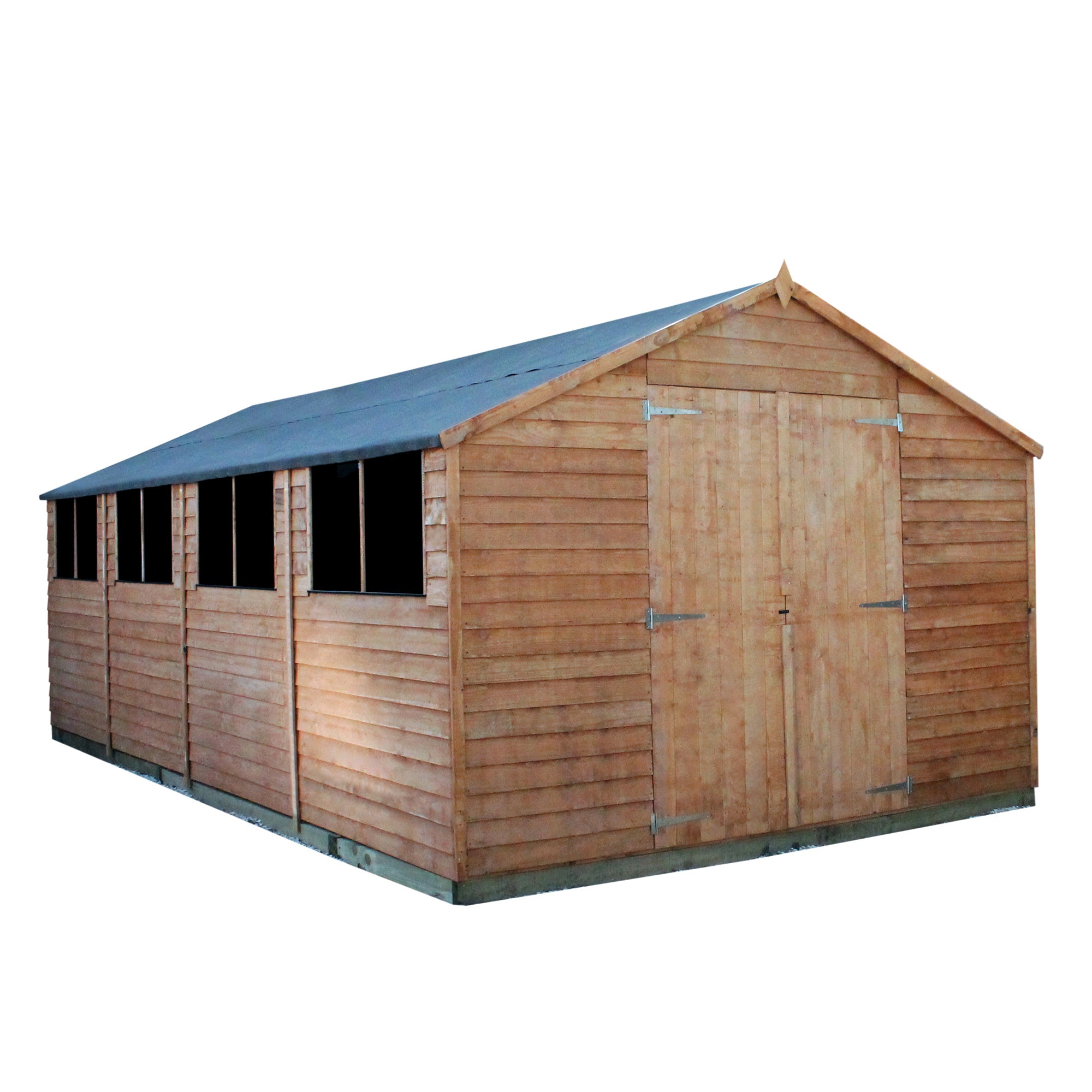 Mercia Overlap Apex Shed (20x10) (SI-001-001-0016 - EAN 5029442075204)