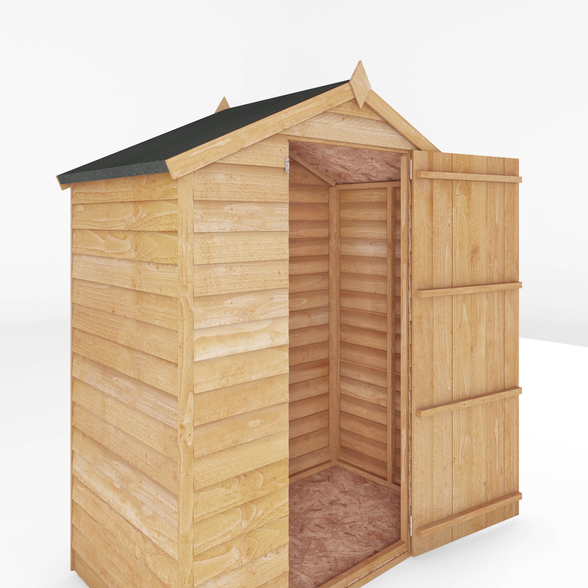 Mercia Overlap Apex Windowless Shed (3x5) (SI-001-001-0147 - EAN 5029442090269)