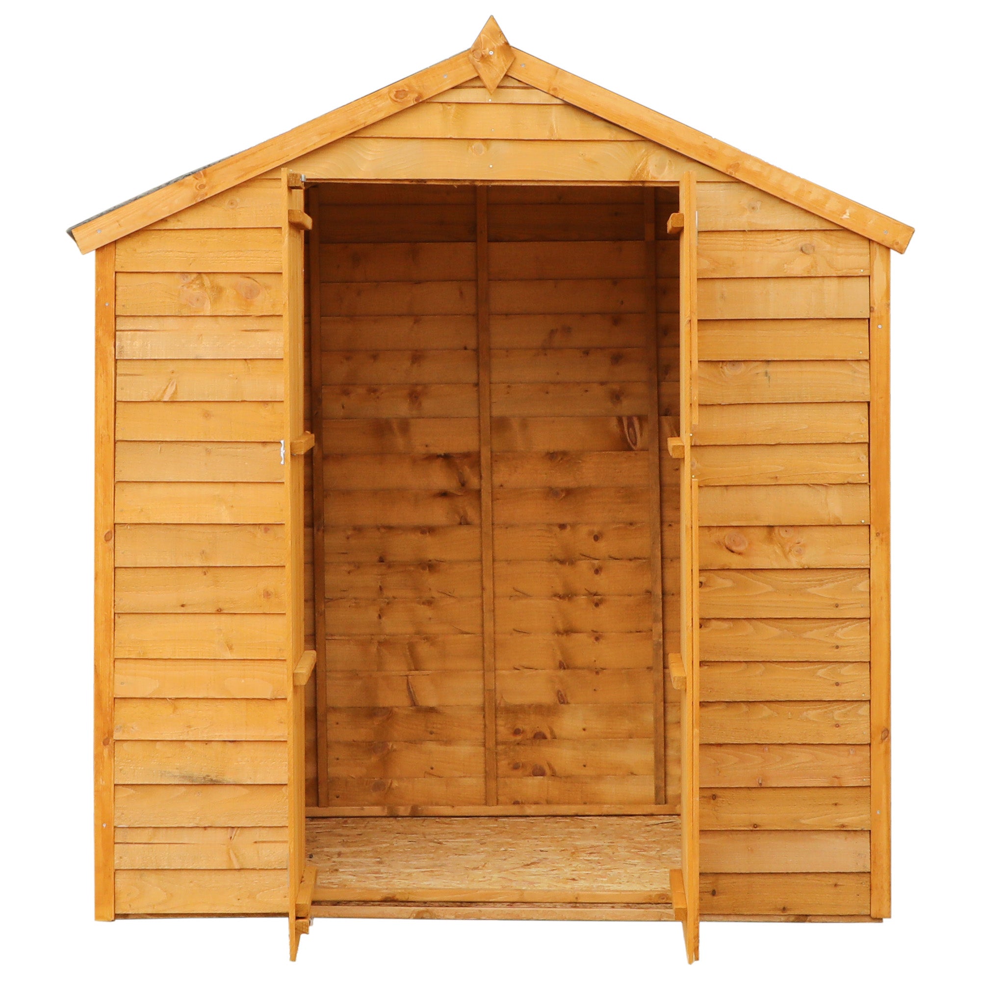 Mercia Overlap Apex - Double Door Windowless Shed (4x6) (SI-001-001-0154 - EAN 5029442090993)