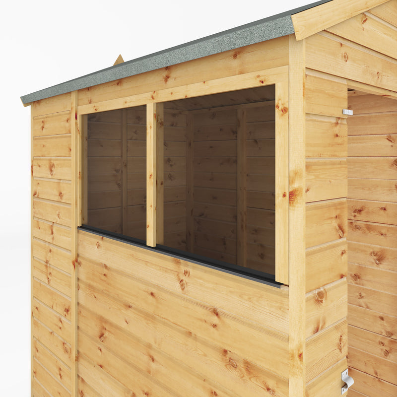 Mercia Shiplap Apex Shed (6x4) (SI-001-003-0159 - EAN 5029442006406)