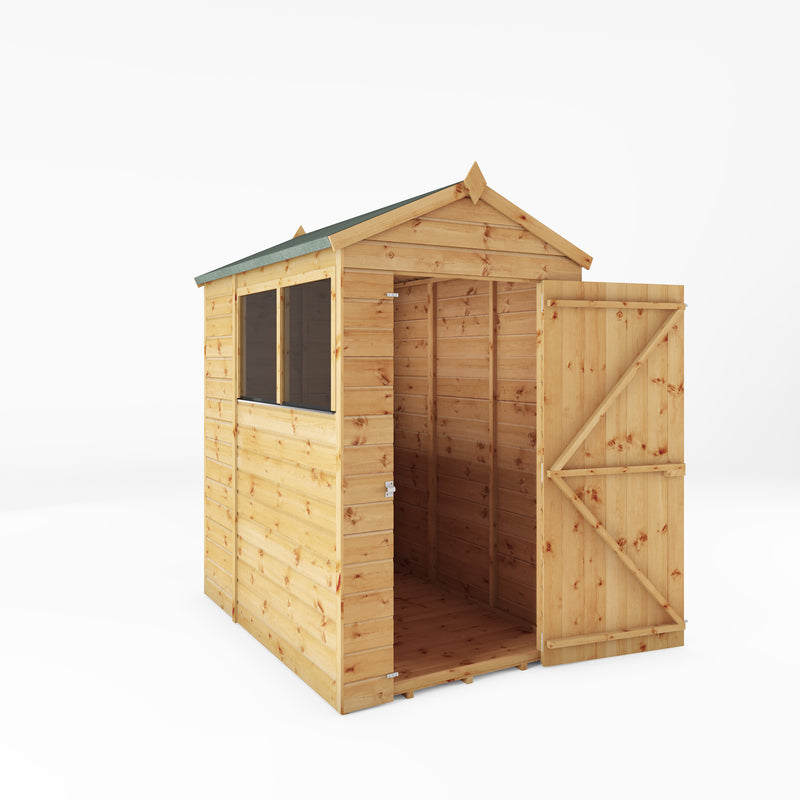 Mercia Shiplap Apex Shed (6x4) (SI-001-003-0159 - EAN 5029442006406)