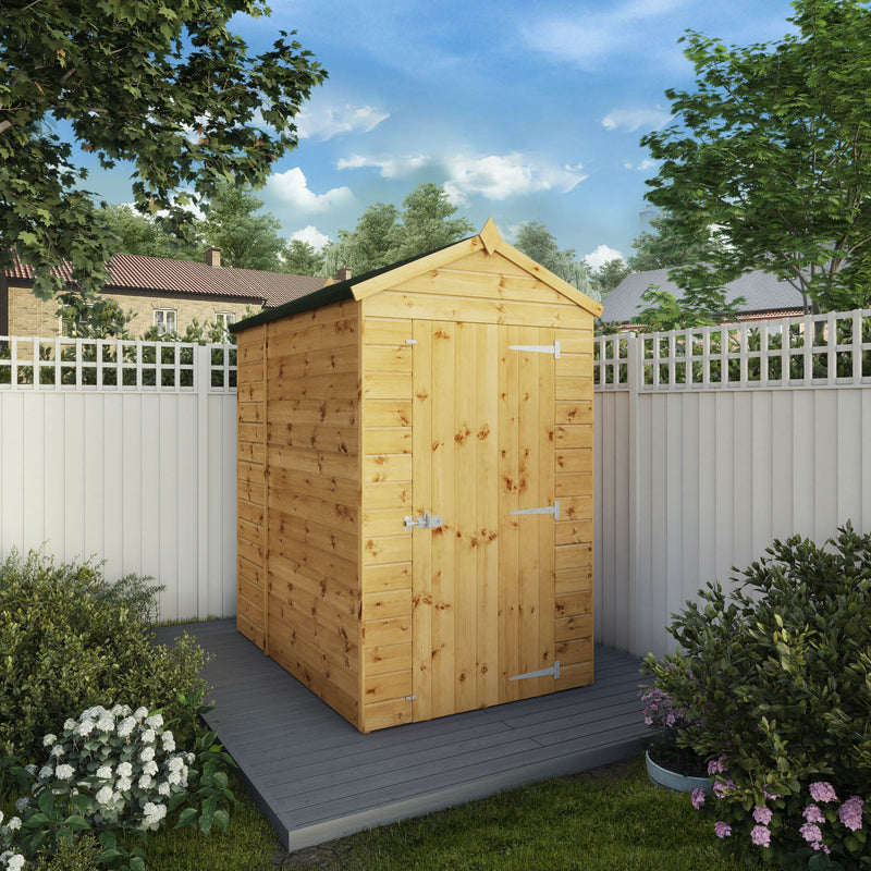 Mercia Shiplap Apex Windowless Shed (6x4) (SI-001-003-0160 - EAN 5029442006413)