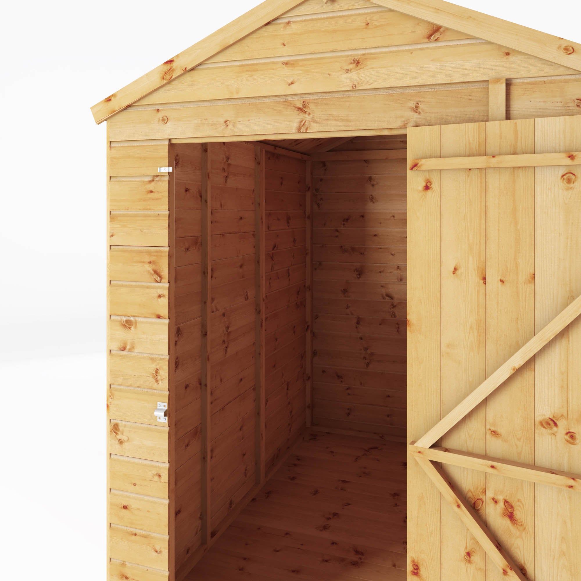 Mercia Shiplap Apex Windowless Shed (7x5) (SI-001-003-0162 - EAN 5029442006451)