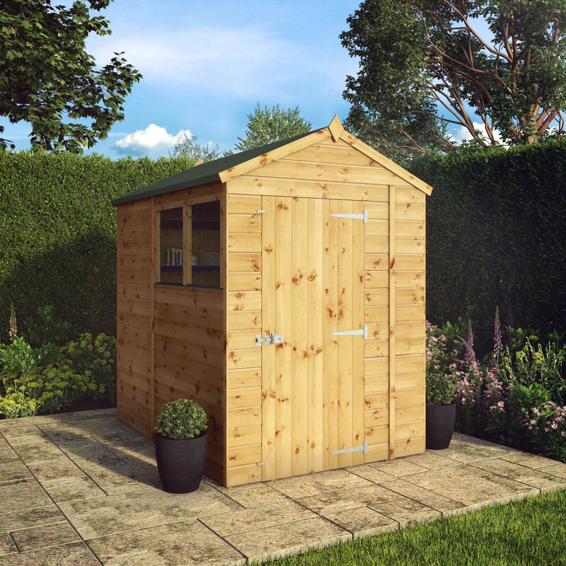 Mercia Shiplap Apex Shed (7x5) (SI-001-003-0161 - EAN 5029442006444)