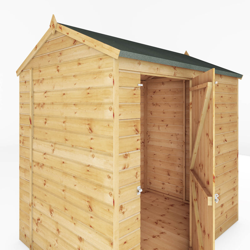 Mercia Shiplap Reverse Apex Windowless Shed (7x5) (SI-001-003-0162 - EAN 5029442006475)