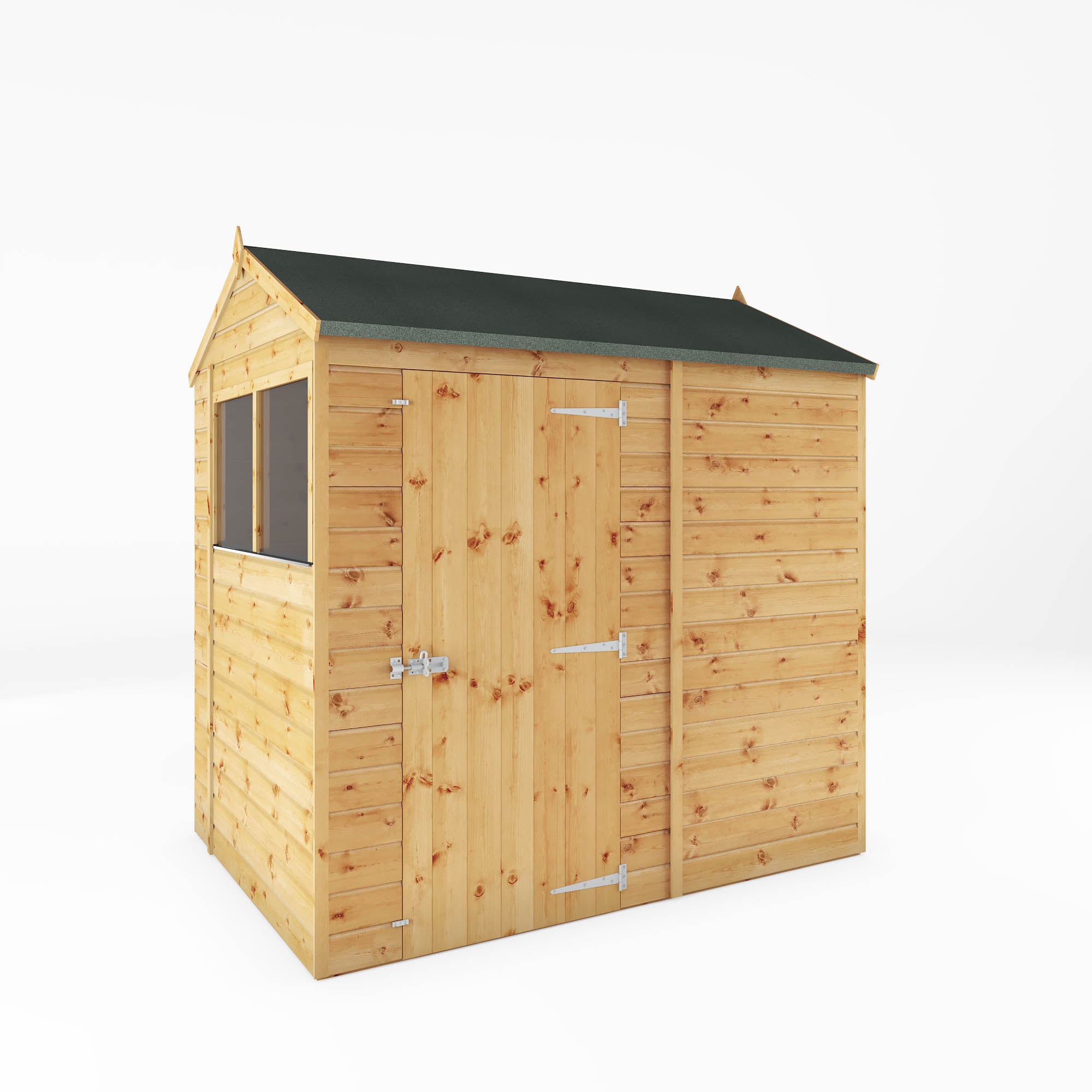 Mercia Shiplap Reverse Apex Shed (7x5) (SI-001-003-0161 - EAN 5029442006468)