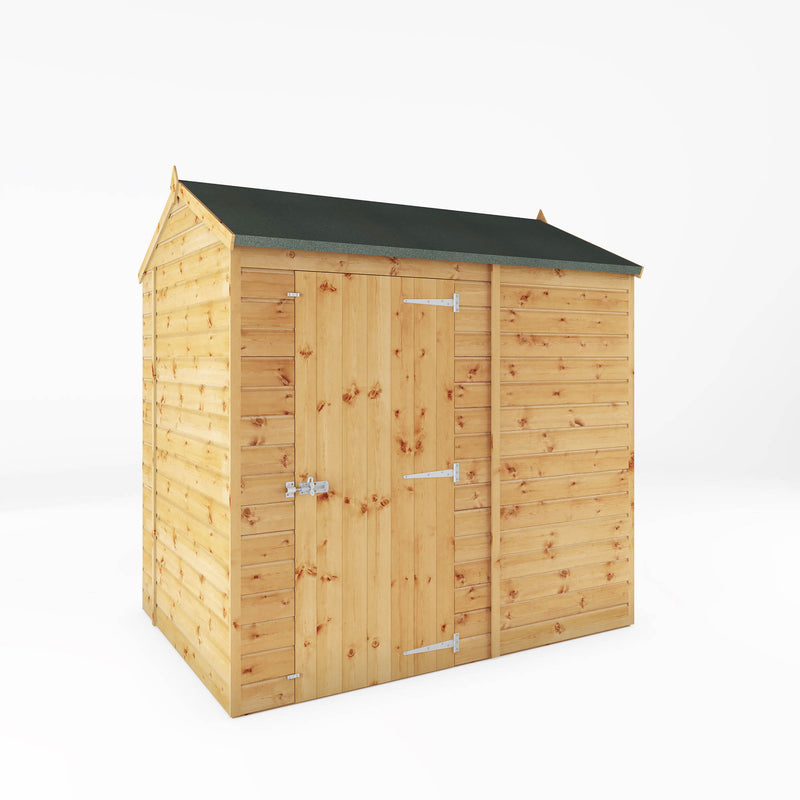 Mercia Shiplap Reverse Apex Windowless Shed (7x5) (SI-001-003-0162 - EAN 5029442006475)