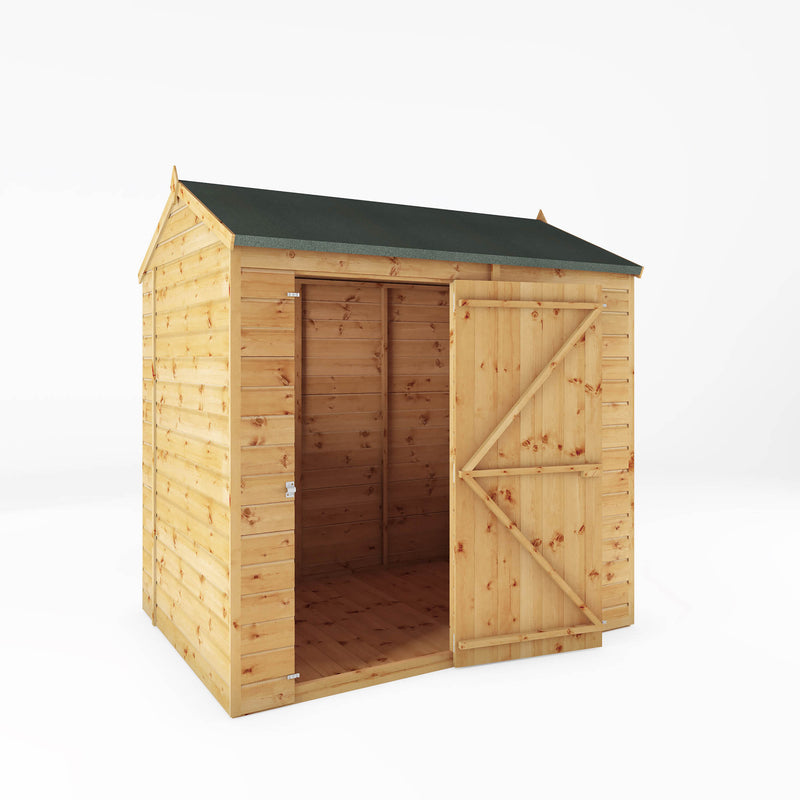 Mercia Shiplap Reverse Apex Windowless Shed (7x5) (SI-001-003-0162 - EAN 5029442006475)