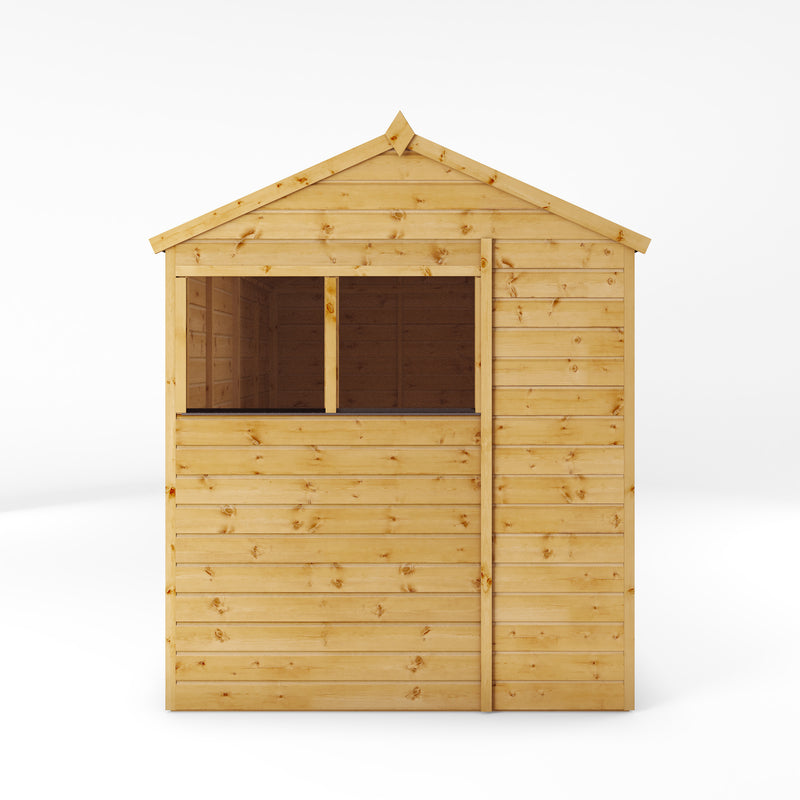 Mercia Shiplap Reverse Apex Shed (8x6) (SI-001-003-0163 - EAN 5029442006505)