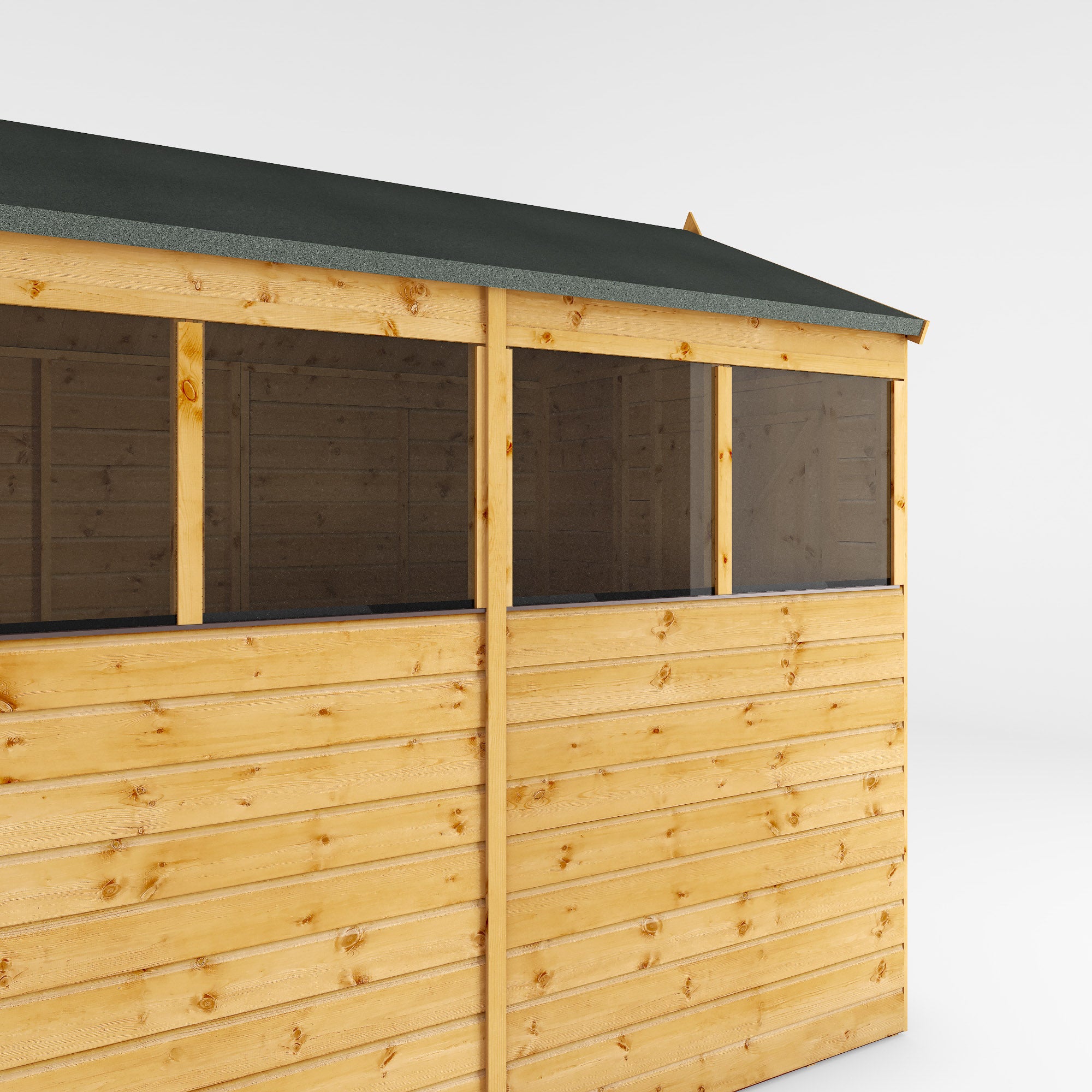 Mercia Shiplap Apex Shed (8x6) (SI-001-003-0163 - EAN 5029442006482)