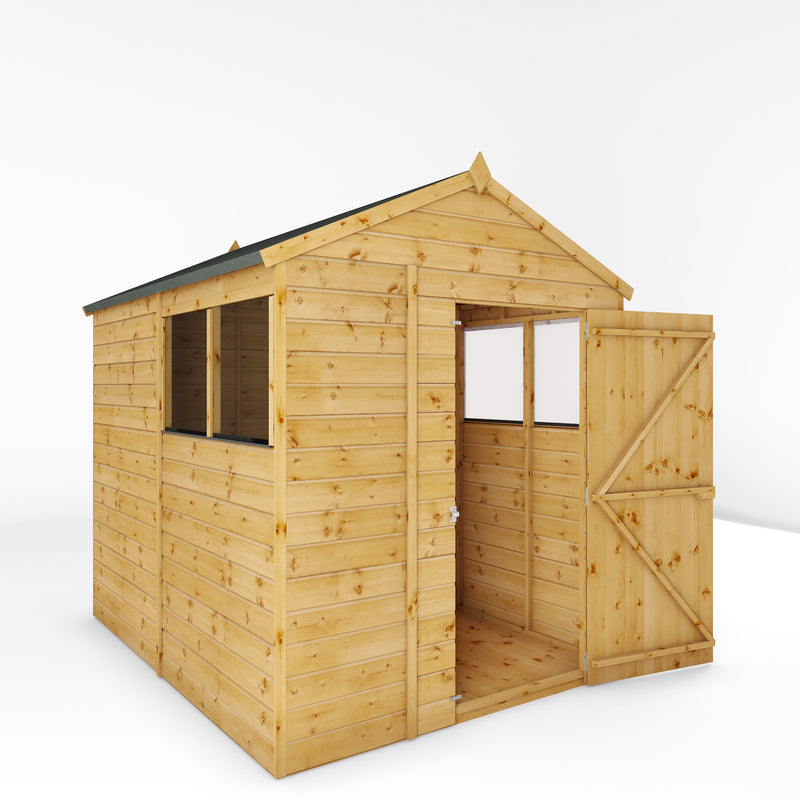 Mercia Shiplap Apex Shed (8x6) (SI-001-003-0163 - EAN 5029442006482)