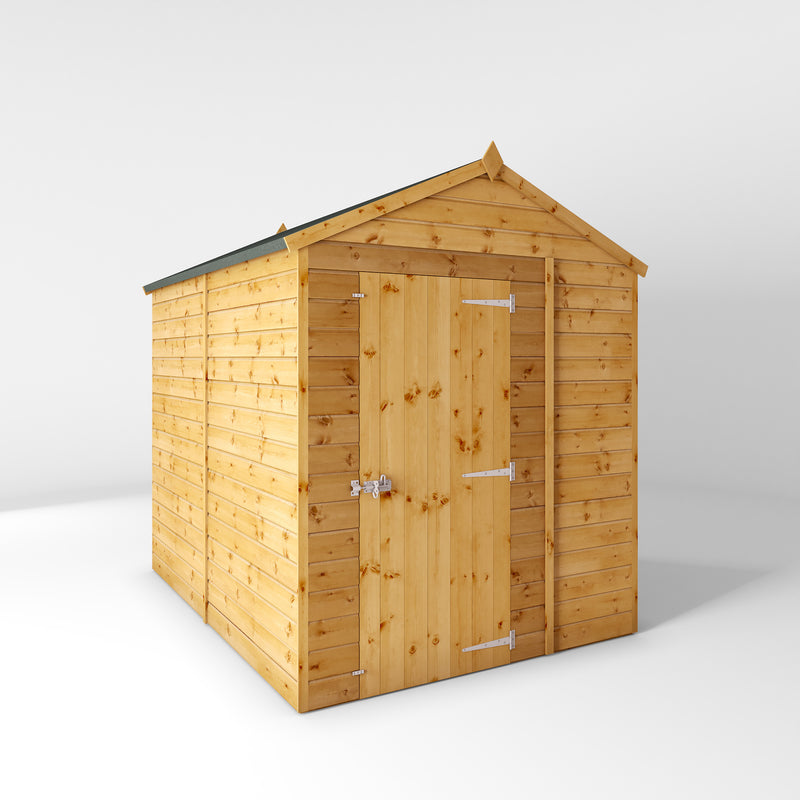 Mercia Shiplap Apex Windowless Shed (8x6) (SI-001-003-0164 - EAN 5029442006499)