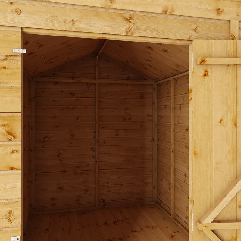 Mercia Shiplap Apex Windowless Shed (8x6) (SI-001-003-0164 - EAN 5029442006499)