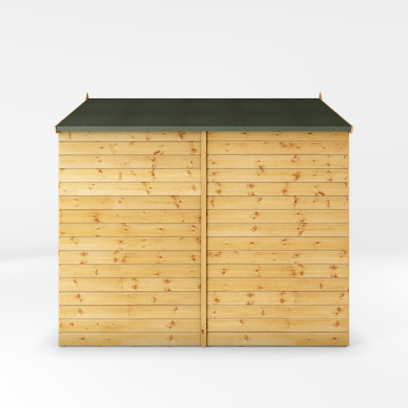 Mercia Shiplap Apex Windowless Shed (8x6) (SI-001-003-0164 - EAN 5029442006499)