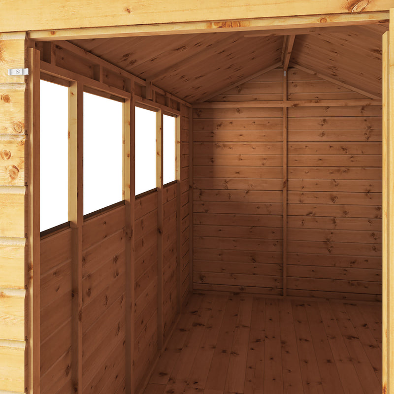 Mercia Shiplap Apex Shed (10x6) (SI-001-003-0165 - EAN 5029442006543)