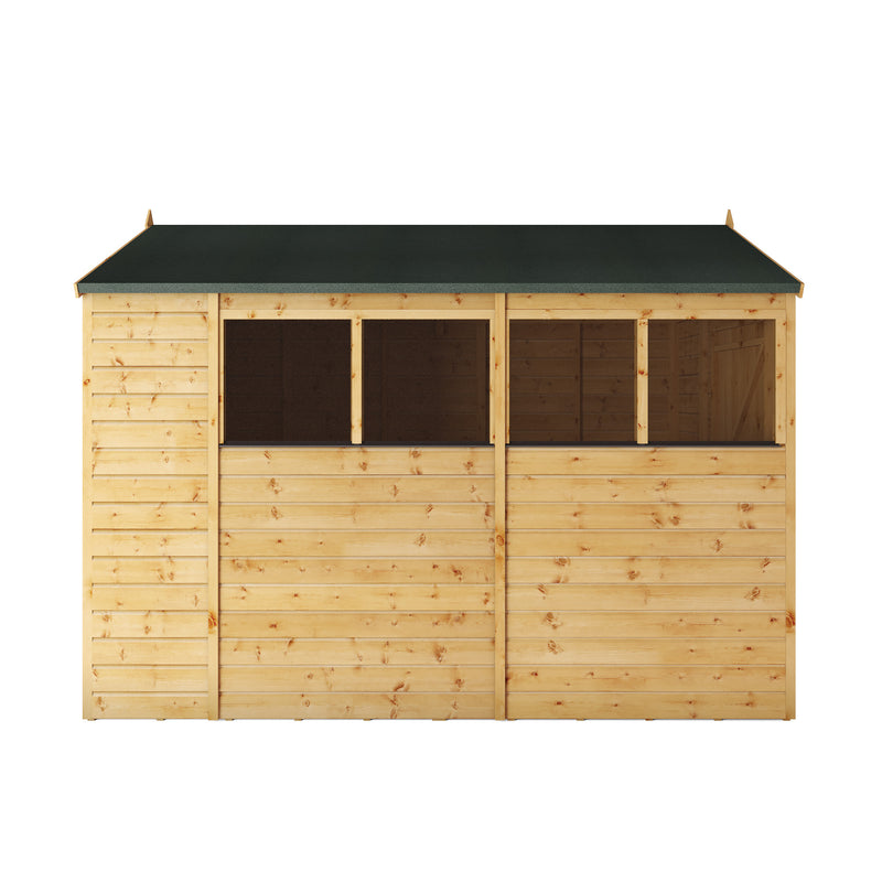 Mercia Shiplap Apex Shed (10x6) (SI-001-003-0165 - EAN 5029442006543)