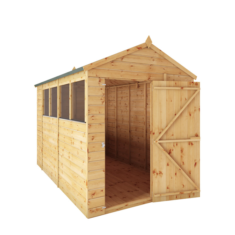 Mercia Shiplap Apex Shed (10x6) (SI-001-003-0165 - EAN 5029442006543)