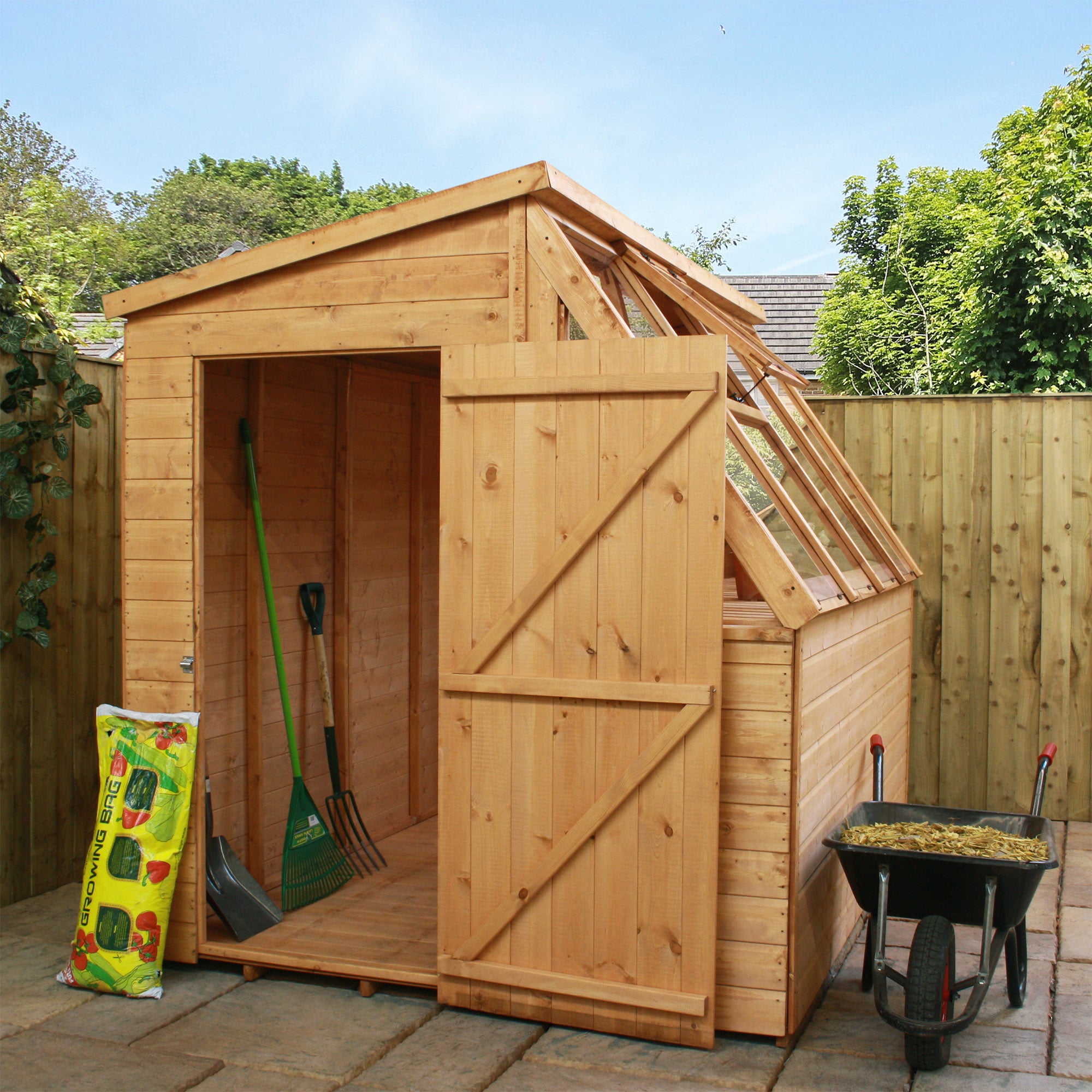 Mercia Premium Potting Shed (8x6) (SI-001-004-0126 - EAN 5029442078182)