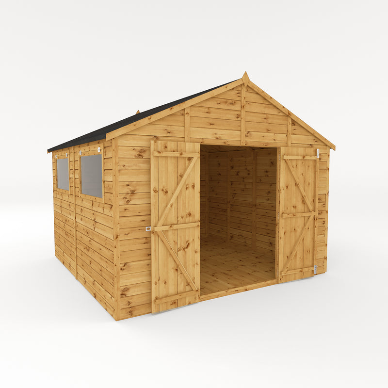 Mercia Premium Shiplap Apex Workshop (10x10) (SI-001-004-0095 - EAN 5029442006246)