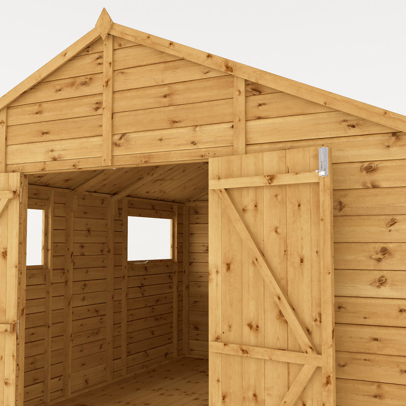 Mercia Premium Shiplap Apex Workshop (12x10) (SI-001-004-0096 - EAN 5029442006253)