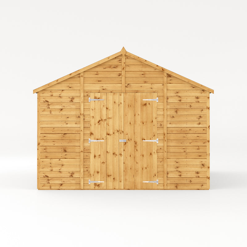 Mercia Premium Shiplap Apex Workshop (16x10) (SI-001-004-0099 - EAN 5029442006284)