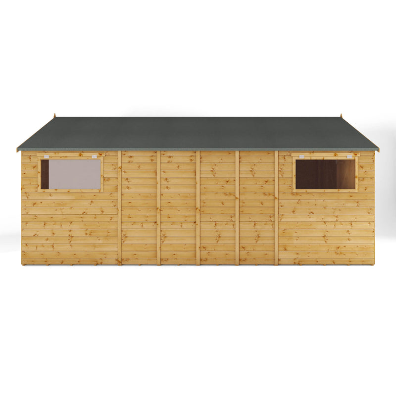 Mercia Premium Shiplap Apex Workshop (18x10) (SI-001-004-0100 - EAN 5029442006291)