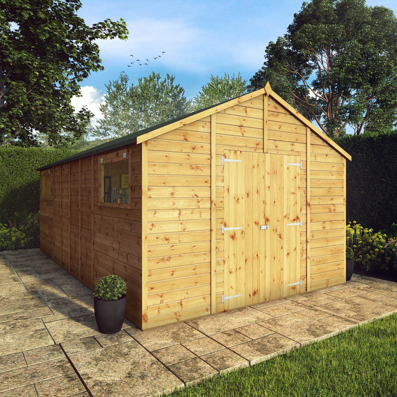 Mercia Premium Shiplap Apex Workshop (18x10) (SI-001-004-0100 - EAN 5029442006291)