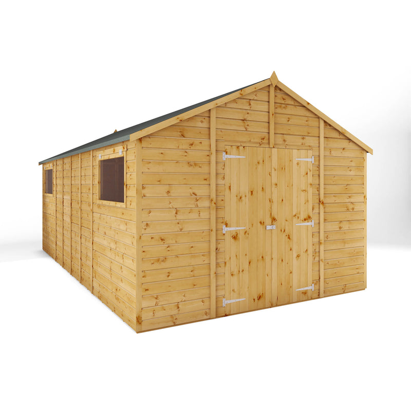 Mercia Premium Shiplap Apex Workshop (18x10) (SI-001-004-0100 - EAN 5029442006291)