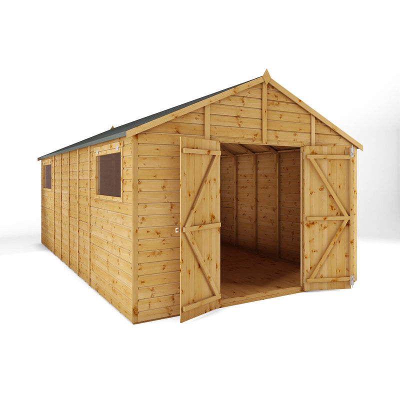 Mercia Premium Shiplap Apex Workshop (18x10) (SI-001-004-0100 - EAN 5029442006291)