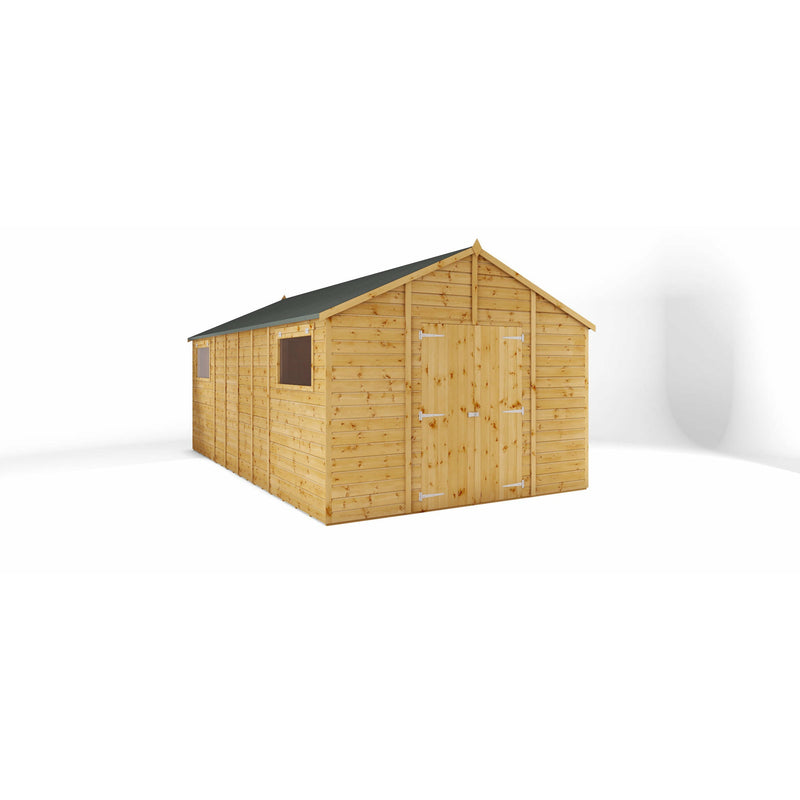 Mercia Premium Shiplap Apex Workshop (18x10) (SI-001-004-0100 - EAN 5029442006291)