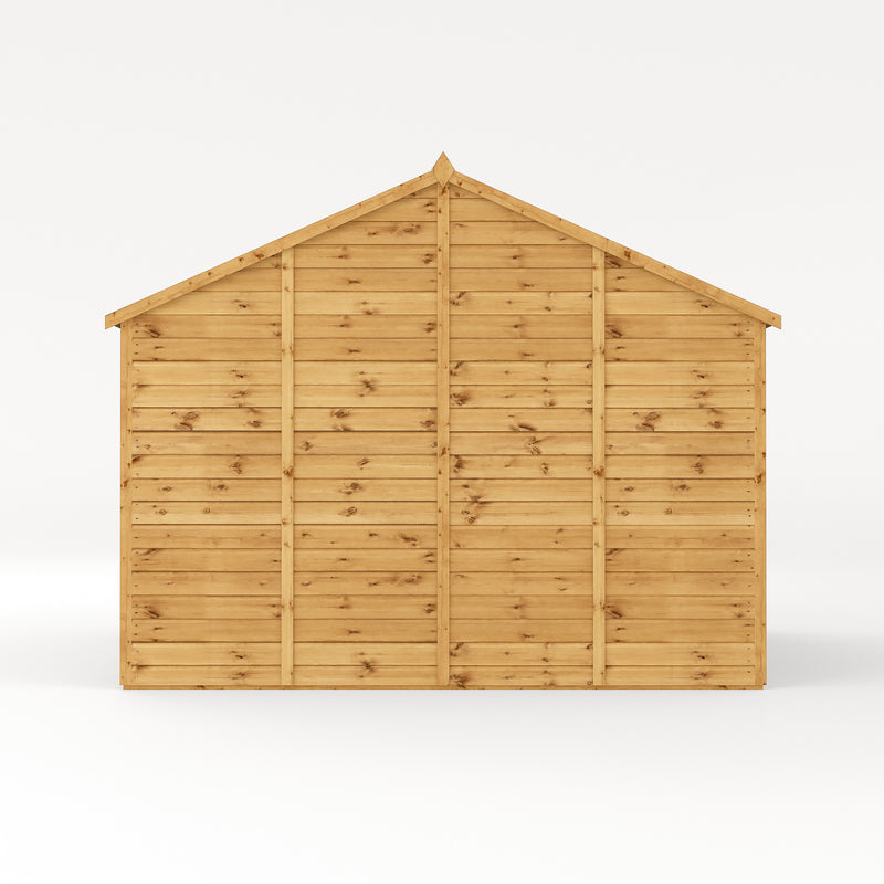 Mercia Premium Shiplap Reverse Apex Workshop (12x10) (SI-001-004-0111 - EAN 5029442006321)