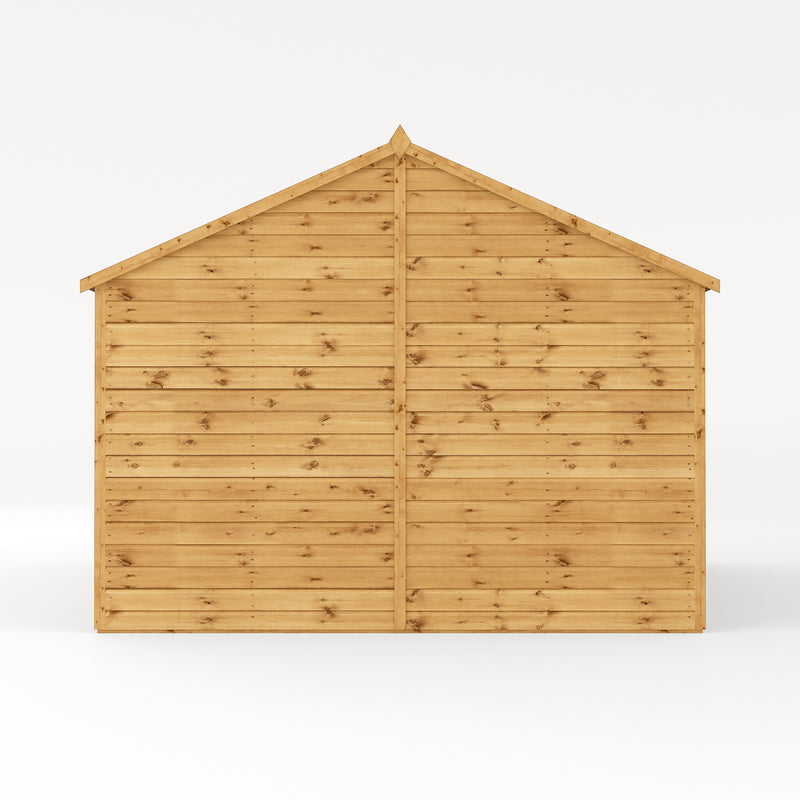 Mercia Premium Shiplap Reverse Apex Workshop (16x10) (SI-001-004-0114 - EAN 5029442006352)