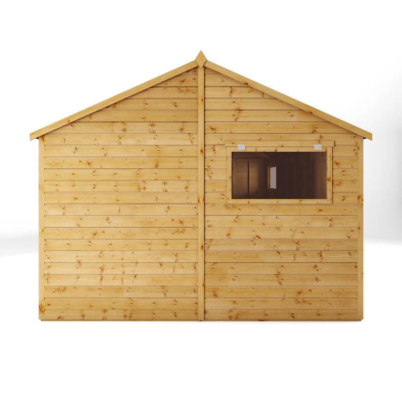 Mercia Premium Shiplap Reverse Apex Workshop (18x10) (SI-001-004-0115 - EAN 5029442006369)