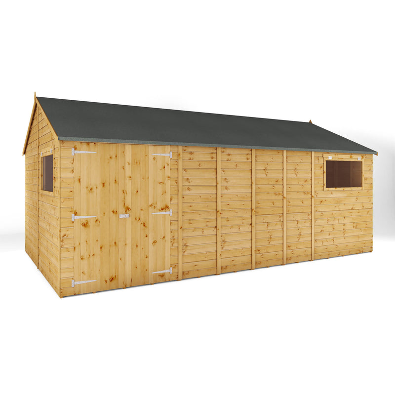 Mercia Premium Shiplap Reverse Apex Workshop (18x10) (SI-001-004-0115 - EAN 5029442006369)