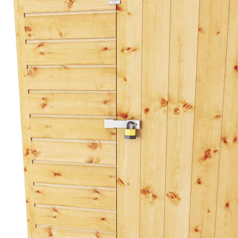 Mercia Shiplap Security Apex Shed (8x6) (SI-001-004-0117 - EAN 5029442006529)