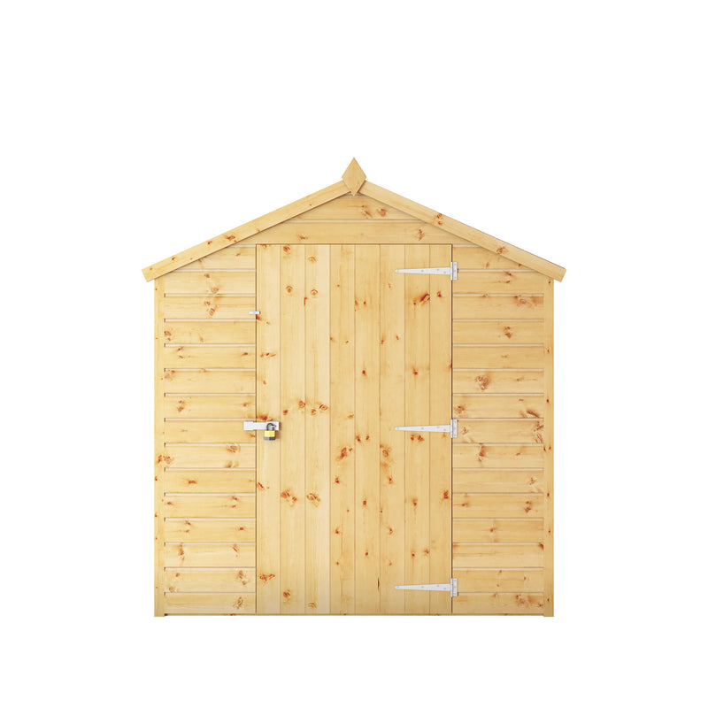 Mercia Shiplap Security Apex Shed (8x6) (SI-001-004-0117 - EAN 5029442006529)