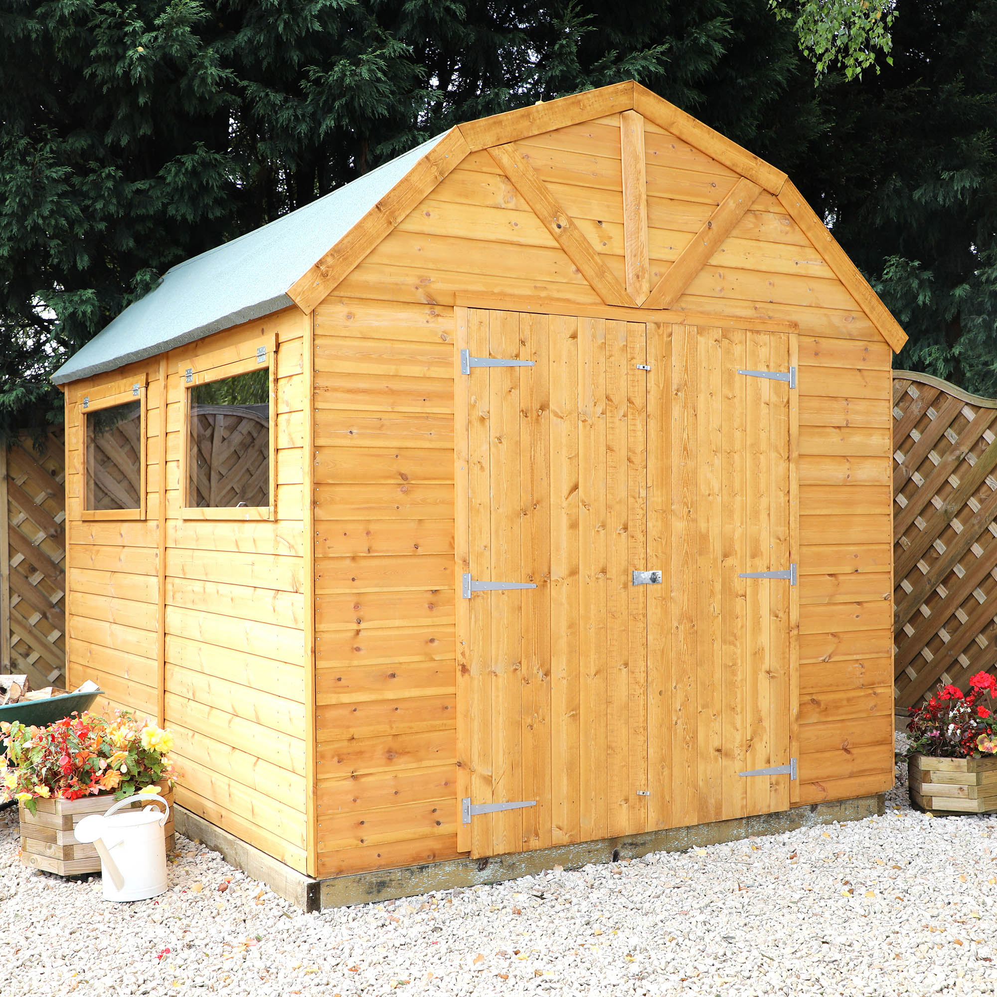 Mercia Premium Shiplap Dutch Barn Shed (10x8) (SI-001-004-0120 - EAN 5029442006178)