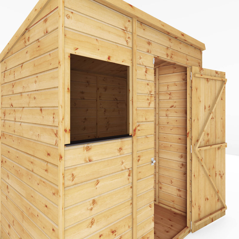 Mercia Shiplap Pent Shed (6x4) (SI-001-004-0124 - EAN 5029442006635)