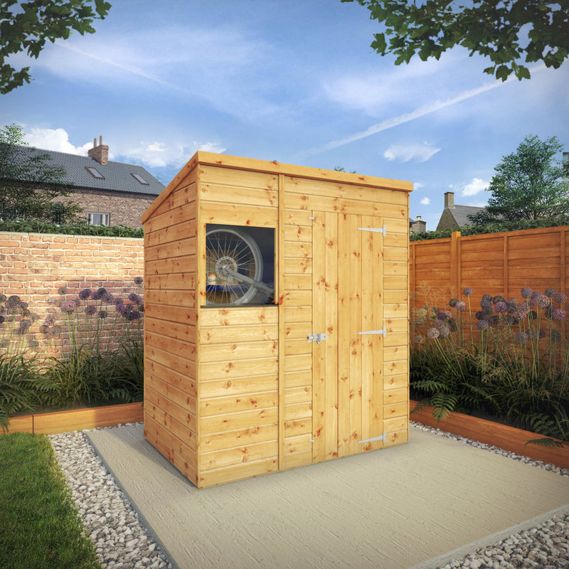 Mercia Shiplap Pent Shed (6x4) (SI-001-004-0124 - EAN 5029442006635)