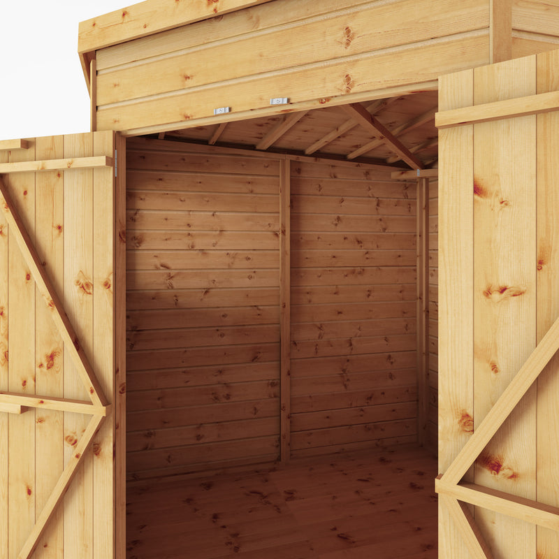 Mercia Shiplap Corner Shed (7 x 7) (SI-001-004-0127 - EAN 5029442006628)